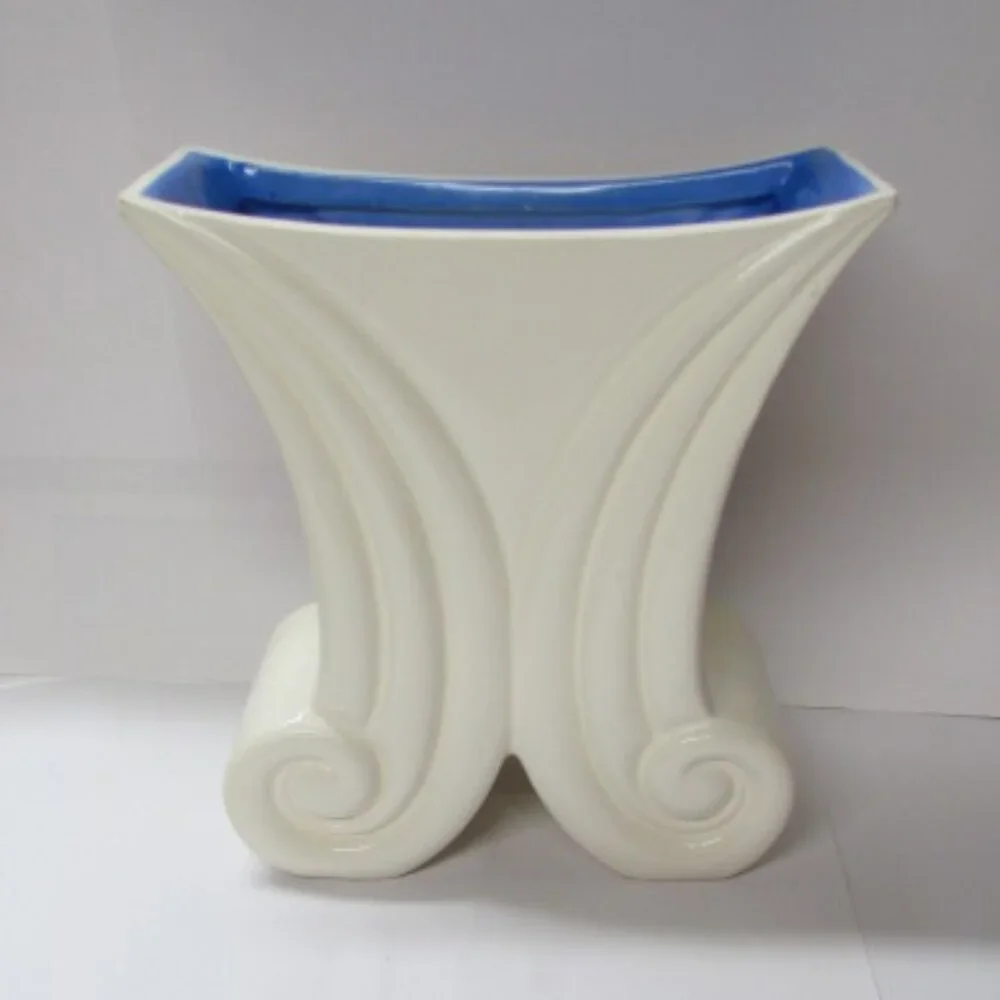 VASE Czechoslovakia Ceramic Art Deco Vintage